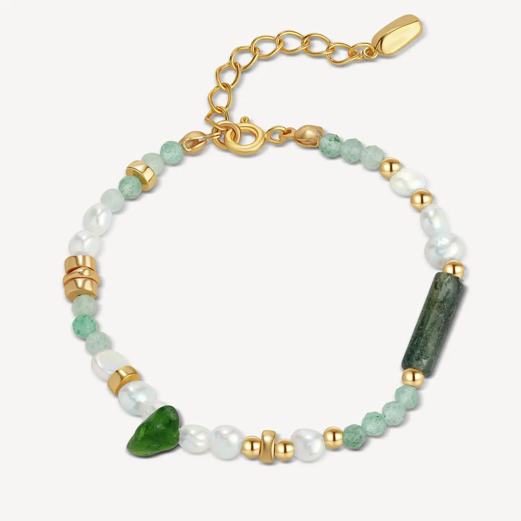 oluv pearl jewelry gold bracelet