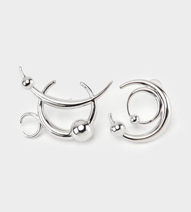 GRAVITY Asymmetric Earrings