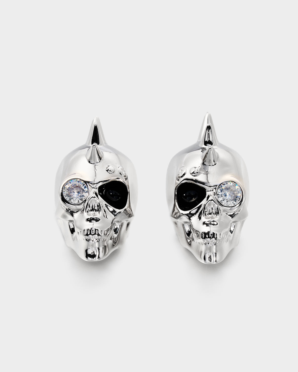 One-Eyed Skull Earrings