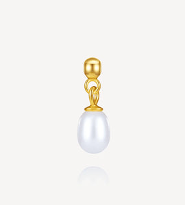Assorted Shaped Charm - Pearl