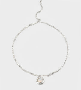 RADIANCE Moonstone & Seed Pearl Necklace